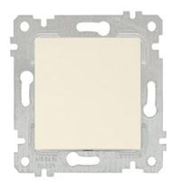 RİTA MEK TUŞ ÇİFT KUTUPLU ANAHTAR(VİDALI) KREM 1